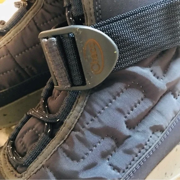 Chaco Borealis Quilt Waterproof Boots Navy Blue Quilted Insulated Winter Boot 6 - Picture 3 of 9